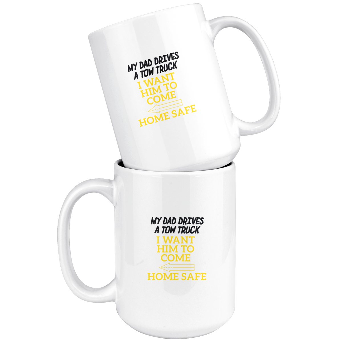 My Daddy Drives A Tow Truck Mug - view 8