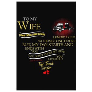 Proud Tow Wife Canvas - Flatbed Version