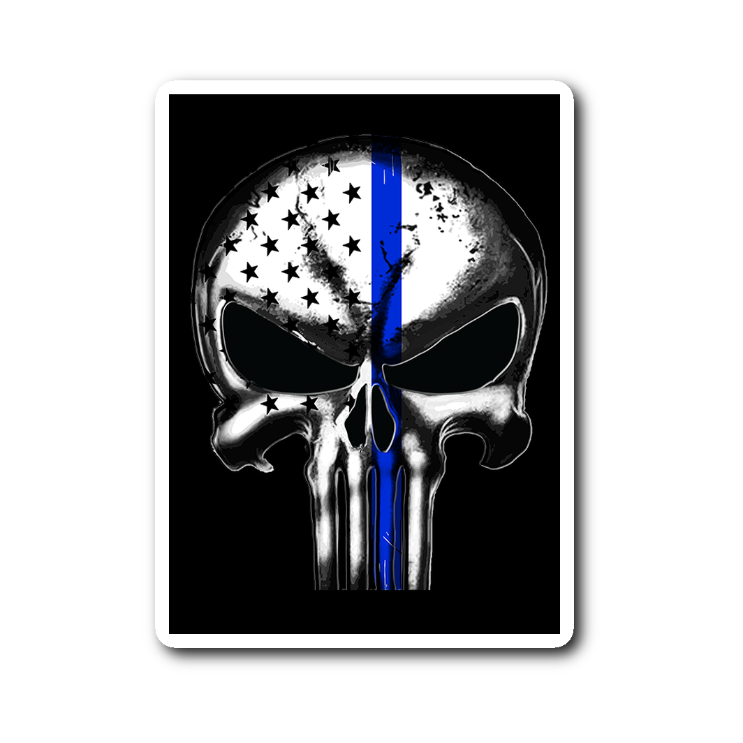 Thin Blue Line Sticker