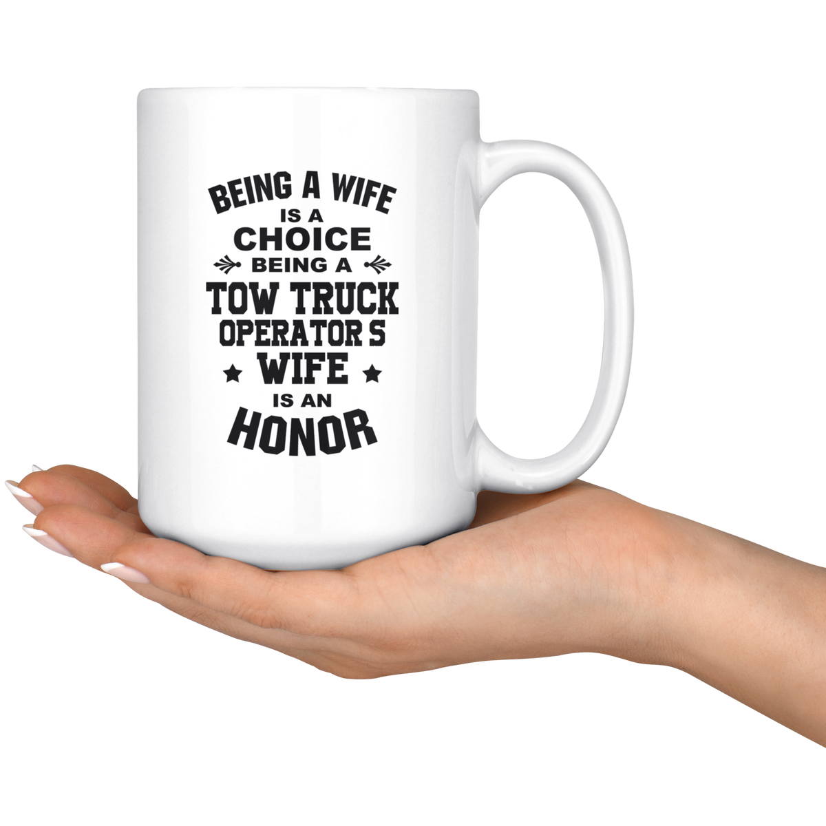 Proud Tow Wife Mug - view 6