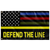 Defend The Line Towing Flag