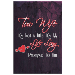 Tow Wife Canvas