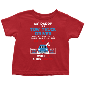 My Daddy Is A Tow Truck Driver Onesie
